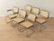 Legendäre Steel Tube Chairs, S 32 & S 64, Marcel Breuer für Thonet, 1920er, 6 . Set 1