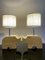 Lampes de Bureau Vintage en Travertin, Italie, 1970, Set de 2 7