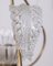 Lámpara colgante vintage de cristal de Murano, años 50, Imagen 8