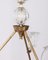 Lámpara colgante vintage de cristal de Murano, años 50, Imagen 5