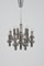 Lámpara de araña moderna de cromo de Gaetano Sciolari para Staff, años 70, Imagen 1