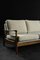 Mid-Century German Modern Three-Seater Sofa in Teak and Boucle White by Eugen Schmidt for Soloform, 1960s 37