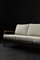 Mid-Century German Modern Three-Seater Sofa in Teak and Boucle White by Eugen Schmidt for Soloform, 1960s 3