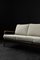 Mid-Century German Modern Three-Seater Sofa in Teak and Boucle White by Eugen Schmidt for Soloform, 1960s, Image 3