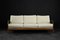 Mid-Century German Modern Three-Seater Sofa in Teak and Boucle White by Eugen Schmidt for Soloform, 1960s 30