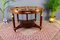 French Empire Style Walnut Table and Chairs, 1920s, Set of 8, Image 20