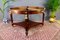 Table et Chaises Style Empire en Noyer, France, 1920s, Set de 8 17