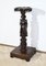 Antique Pedestal in Chestnut, 1890s, Image 3