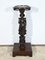 Antique Pedestal in Chestnut, 1890s 1