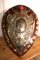 Art Nouveau Sheffield Plate Cricket Trophy Shield by Walker Hall and Sons, 1890s 1
