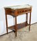 Small Louis XVI Mahogany Console Table 2