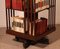 Antique Mahogany Revolving Bookcase 9