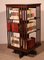 Antique Mahogany Revolving Bookcase 2