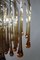 Lustre Mid-Century Ambre en Verre Murano, 1960s 2