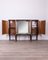 Vintage Credenza in Wood and Glass, 1950s, Image 2