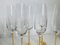 Goldish Flutes for Champagne by Luke Vestidello, Set of 6, Image 3