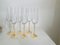 Flute dorate per champagne di Luke Vestidello, set di 6, Immagine 5