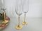 Goldish Flutes for Champagne by Luke Vestidello, Set of 6 6