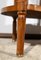 Tambor de mesa pequeño de nogal y caoba, Imagen 14