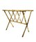 Hollywood Regency Brass and Bamboo Magazine Rack from Maison Baguès, 1970s, Image 4