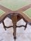 Vintage Game Table in Walnut with Green Leather, 1960, Image 5