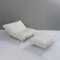 Vintage Calin Armchair and Ottoman by Pascal Mourgue for Ligne Roset, 1994, Set of 2 3