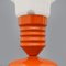 White Glass Table Lamp, 1970s 8