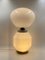 Space Age White Glass Table Lamp, 1970s, Image 7