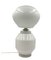 Space Age White Glass Table Lamp, 1970s, Image 11