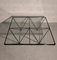 Alanda Metal and Glass Coffee Table by Paolo Piva for B&B Italia, 1970s 12