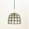Mid-Century Glass and Brass Ceiling Light from Limburg, 1960s 1