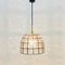 Mid-Century Glass and Brass Ceiling Light from Limburg, 1960s 3