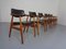 Danish Teak Armchairs by Svend Aage Eriksen for Glostrup, 1960s, Set of 6, Image 5