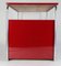 Vintage Bauhaus Desk with Red Lacuqer, Image 10