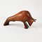 Modernist Teak Figurine of a Bull, Denmark, 1960s, Image 1