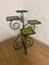 Vintage Flower Stand in Wrought Iron, 1970s 1