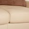 E200 Three-Seater Sofa in Cream Leather 3