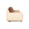 E200 Three-Seater Sofa in Cream Leather, Image 6