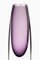 Glass Vase in Purple by Gunnar Nylund, 1950s 2