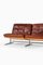 Zwei-Sitzer Sofa aus Stahl & Leder von Jørgen Kastholm & Preben Fabricius, 1960er 5