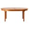 Dining Table in Teak and Brass by Børge Mogensen, 1959, Image 1