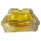 Vintage French Ashtray in Glass, 1970, Image 1