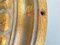 Candelabro Frent de madera dorada, 1950, Imagen 6