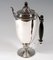 Viennese Art Deco Silver Fishing Coffee Pot attributed to J.C. Klinkosch, 1920s 3