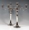 3-Flame Empire Silver Candleholders by Anton Köll, Vienna, 1807, Set of 2 2