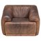 Brown Buffalo Leather Armchair from de Sede, 1970s 1