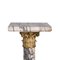 Column in Marble and Gilt Bronze 2