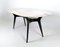 Mid-Century Italian Dyed Beech and Carrara Marble Dining Table, 1950s, Immagine 2