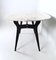 Mid-Century Italian Dyed Beech and Carrara Marble Dining Table, 1950s, Image 3