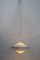 Lámpara colgante Op Art de la era espacial, años 70, Imagen 3